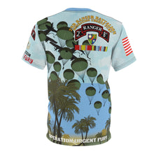 Load image into Gallery viewer, All Over Printing - Army - 2nd Ranger Battalion (Airborne) - Operation Urgent Fury - Invasion of Grenada
