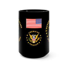 Load image into Gallery viewer, Black Mug 15oz - Army - Specialist 7th Class - SP7 - Veteran
