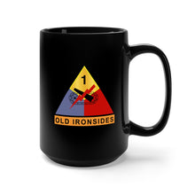 Load image into Gallery viewer, Black Mug 15oz - Army - 1st Armored - Old Ironsides wo Txt
