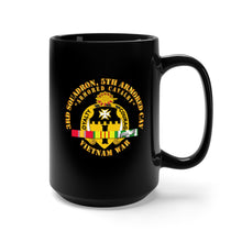 Load image into Gallery viewer, Black Mug 15oz - Army - 3rd Squadron, 5th Armored Cav w SVC