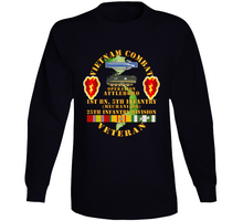 Load image into Gallery viewer, Army - Vietnam Combat Vet W 1st Bn 5th Inf - 25th Inf Div - Operation Attleboro W Vn Svc Long Sleeve