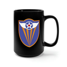 Load image into Gallery viewer, Black Mug 15oz - AAC - SSI - 4th Air Force wo Txt X 300