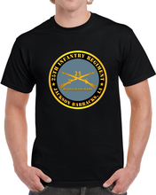 Load image into Gallery viewer, Army - 25th Infantry Regiment - Jackson Barracks, LA - Buffalo Soldiers w Inf Branch Classic T Shirt & Crewneck Sweatshirt
