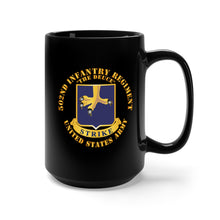 Load image into Gallery viewer, Black Mug 15oz - Army - 502nd Infantry Regt - DUI - The Deuce