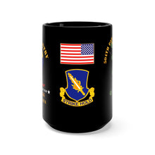 Load image into Gallery viewer, Black Mug 15oz - Army - 504th Parachute Infantry Regiment - Devils in Baggy Pant Night Assault