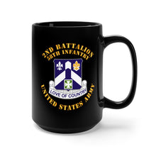 Load image into Gallery viewer, Black Mug 15oz - Army - 2nd Bn - 58th Infantry - US Army