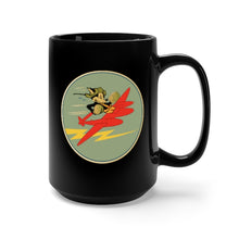 Load image into Gallery viewer, Black Mug 15oz - AAC - 428th Fighter SQ - 474th Fighter Group - 9th AF wo Txt X 300
