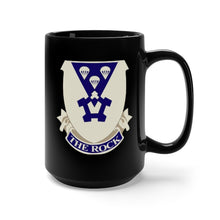 Load image into Gallery viewer, Black Mug 15oz - Army - 503rd Infantry Regiment DUI wo Txt X 300