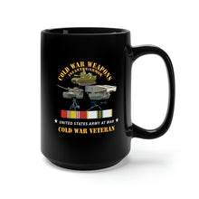 Load image into Gallery viewer, Black Mug 15oz - Cold War Weapons - Infantry Armor w Cold Vet - COLD SVC X 300