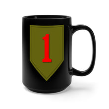 Load image into Gallery viewer, Black Mug 15oz - Army - 1st Infantry Division wo Txt