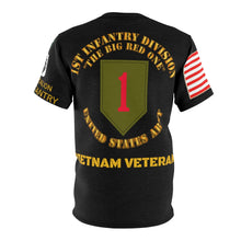 Load image into Gallery viewer, All Over Printing - Army - Vietnam Combat Veteran - 1st Battalion, 28th Infantry 1st Infantry Division