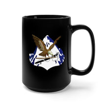 Load image into Gallery viewer, Black Mug 15oz - Eagle with Mountaineering Equipment