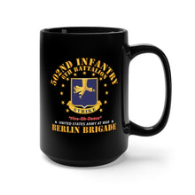 Load image into Gallery viewer, Black Mug 15oz - Army - 6th Battalion 502nd Infantry - Berlin Brigade X 300