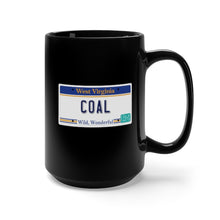 Load image into Gallery viewer, Black Mug 15oz - Govt - License - WV - COAL
