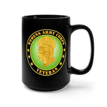 Load image into Gallery viewer, Black Mug 15oz - Army - Women's Army Corps Veteran