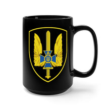 Load image into Gallery viewer, Black Mug 15oz - Ukraine - Alpha Group - Ukrainian Spetsnaz wo Txt X 300