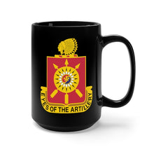 Load image into Gallery viewer, Black Mug 15oz - Army - 171st Field Artillery Regiment - DUI wo Txt X 300
