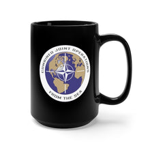Load image into Gallery viewer, Black Mug 15oz - Navy - Combined Joint Operations - From The Sea wo Txt X 300