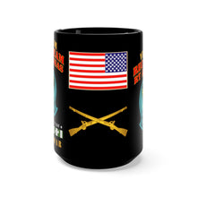 Load image into Gallery viewer, Black Mug 15oz - RECON TEAM - Recon Team Arkansas - Dragon - Vietnam - Com