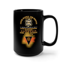 Load image into Gallery viewer, Black Mug 15oz - Army - 428th S&S Co - 319th QM Bn - 83rd ARCOM X 300