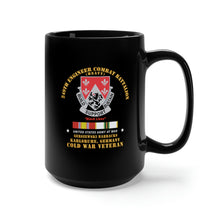 Load image into Gallery viewer, Black Mug 15oz - 249th Engineer Bn - Gerzewski Barracks - Karlsruhe, GE w COLD SVC X 300