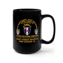 Load image into Gallery viewer, Black Mug 15oz - Army - A Co 1st Bn 61st Infantry (BCT) - 165th Inf Bde Ft Jackson SC