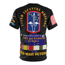 Load image into Gallery viewer, All Over Printing - Army - 172nd Infantry Bde Ft. Richardson, AK with Cold War Ribbons
