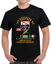 Load image into Gallery viewer, Army - Faithful Patriot - 1st Engineer Bn - Protecting Boder W Afsm Svc Classic T Shirt