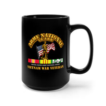 Load image into Gallery viewer, Black Mug 15oz - Army - ARNG - Vietnam War Veteran