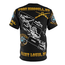 Load image into Gallery viewer, All Over Printing - Army - 25th Infantry, Buffalo Soldiers - From Missoula to St Louis - Bicycle Corps Special Bicycle Corps