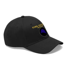Load image into Gallery viewer, Twill Hat - Army - 93rd Infantry Division - Direct To Garment (DTG) Printed