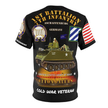 Load image into Gallery viewer, All Over Printing (AOP) - Army - 1st Battalion, 7th Infantry Regiment, 3rd Infantry Division, Aschaffenburg , Germany, with Cold War Service Ribbons