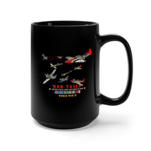 Load image into Gallery viewer, Black Mug 15oz - Army - AAC - 332nd Fighter Group - Red Tails - At War