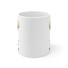 Load image into Gallery viewer, White Ceramic Mug - Army - 58th Infantry Platoon - Scout Dog - W Cib - Vn Svc X 300