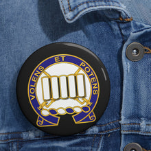 Load image into Gallery viewer, Custom Pin Buttons - Army - 7th Infantry Regiment