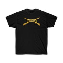 Load image into Gallery viewer, Unisex Ultra Cotton Tee - Ranger - Airborne Infantry Front - Back - Mass Tactical Airborne Operation