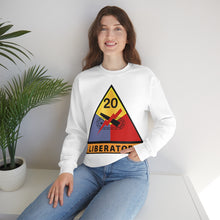 Load image into Gallery viewer, Unisex Heavy Blend Crewneck Sweatshirt - Army - 20th Armored Division - Liberators wo Txt