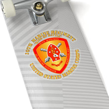 Load image into Gallery viewer, Kiss-Cut Stickers - USMC - 10th Marine Regiment - King of Battle