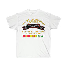 Load image into Gallery viewer, Unisex Ultra Cotton Tee - Army - F Troop 4th Cav - Hunter Killer w Vietnam War SVC