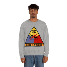 Load image into Gallery viewer, Unisex Heavy Blend Crewneck Sweatshirt - Army - 20th Armored Division - Liberators wo Txt