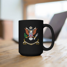 Load image into Gallery viewer, Black Mug 15oz - 16th Infantry Regiment - SEMPER PARATUS
