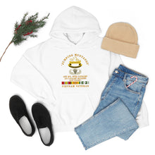 Load image into Gallery viewer, Unisex Heavy Blend Hooded Sweatshirt - Army - Jumping Mustangs w DUI - ABN Basic - 1st Bn 8th Cav w VN