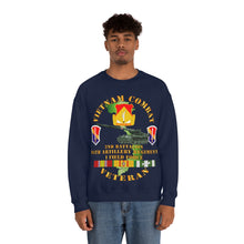 Load image into Gallery viewer, Unisex Heavy Blend Crewneck Sweatshirt - Army - Vietnam Combat Vet - 2nd Bn 94th Artillery - I Field Force w M107
