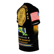 Load image into Gallery viewer, Unisex AOP - 10th Cavalry Regiment (Buffalo Soldiers) - Dismounted Charge - Spanish American War