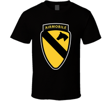 Load image into Gallery viewer, Army - 1st Cav W Airmobile Tab - T-Shirts - Classic