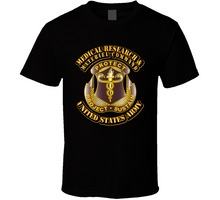 Load image into Gallery viewer, Army - Medical Research and Materiel Command without Vietnam Service Ribbons - T Shirt, Premium and Hoodie