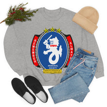 Load image into Gallery viewer, Unisex Heavy Blend Crewneck Sweatshirt - American Defenders Of Bataan Corregidor - Ms Logo