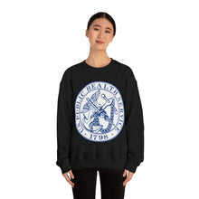 Load image into Gallery viewer, Unisex Heavy Blend Crewneck Sweatshirt - USPHS - United States Public Health Service Seal