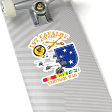 Load image into Gallery viewer, Kiss-Cut Stickers - Army - 1st Cavalry (Air-Cav) - 23rd Infantry Division w SVC