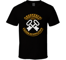 Load image into Gallery viewer, Navy - Rate - Logistics Specialist - T-SHIRTS - PREMIUM-